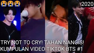 KUMPULAN TIKTOK BTS 2020 (sedih, sakit, nangis) #1 (TAHAN NANGIS / TRY NOT TO CRY CHALLENGE)