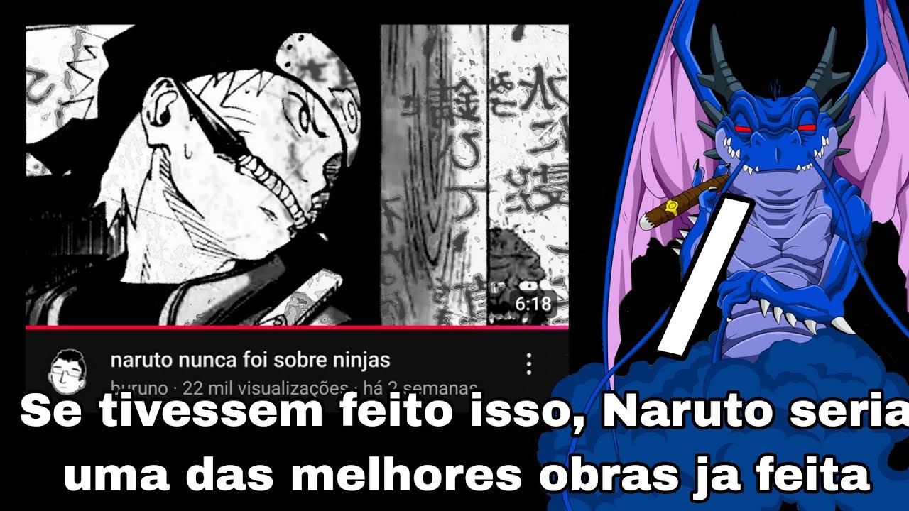 NARUTO NUNCA FOI SOBRE NINJAS - REACT 