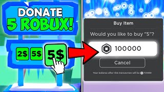 Scamming ROBUX from SCAMMERS! (Pls Donate 🤑)