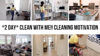 2 DAY CLEAN WITH ME!! // CLEANING MOTIVATION 2023 // Jessica Tull cleaning