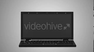 Safe Laptop Open | Motion Graphics - Envato elements