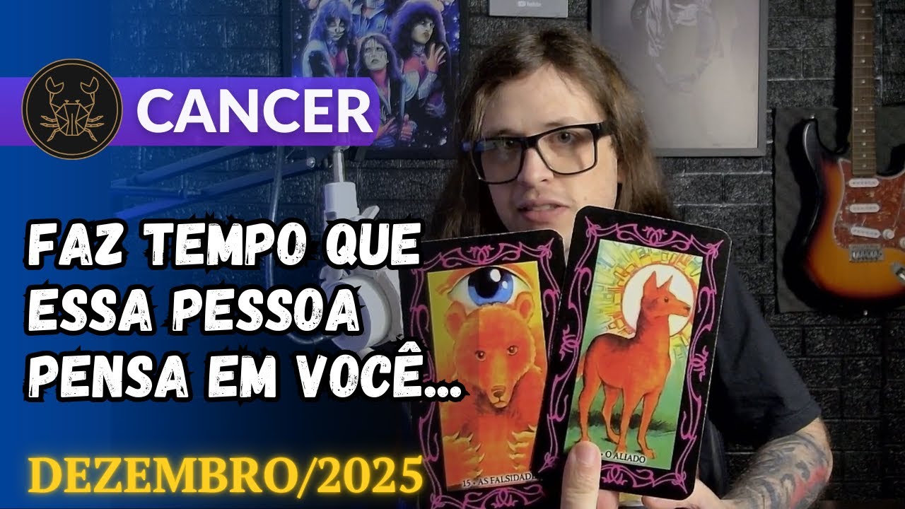 CÂNCER ♋: SEGUROU ATÉ ONDE DEU… A FICHA CAI E VOCÊ É A PRIMEIRA PESSOA QUE ELE(A) PROCURA! 💌🤭