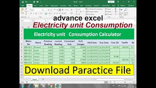How To Make Power consumption calculator sheet in excel screenshot 4
