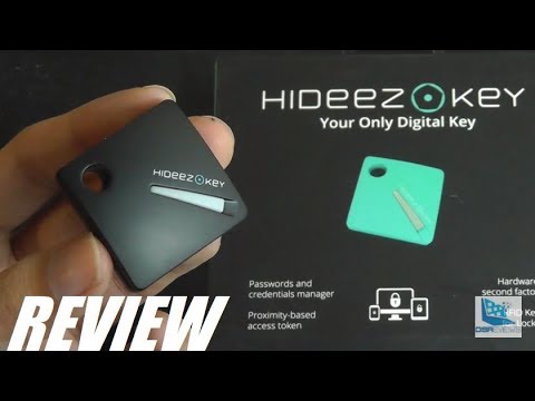 REVIEW: Hideez Key - Smart Computer Password Lock, Tracker