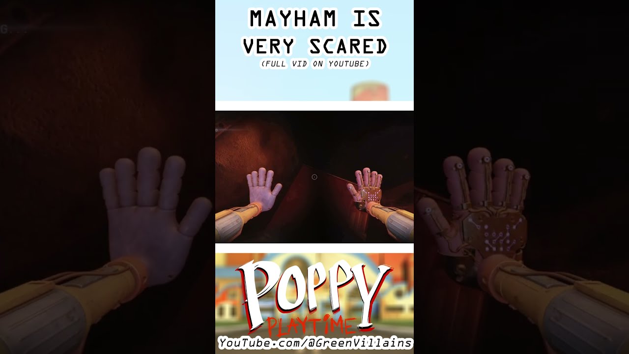 Mayham is Very Scared! - Poppy Playtime (Chapter 3)