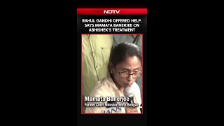 Rahul Gandhi Offers Help For Abhishek Banerjee’s Treatment: Mamata Banerjee