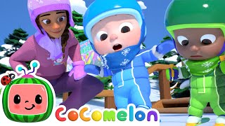 Ski Song | CoComelon | Moonbug Kids - Winter Wonderland