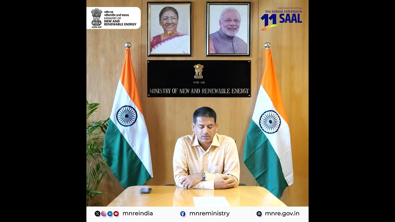 Shri Santosh Sarangi, Secretary, MNRE shares India’s remarkable 11-year journey in RE —