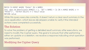 Fixing Neo4j Result Summary in Java: Using APOC to Manage Node Deletion