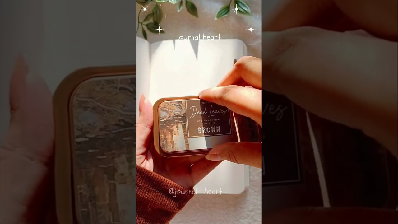 🤎 Brown Caf&eacute; ASMR Journal ☕ Aesthetic Journaling #pinterest #ideas #shorts #sticker