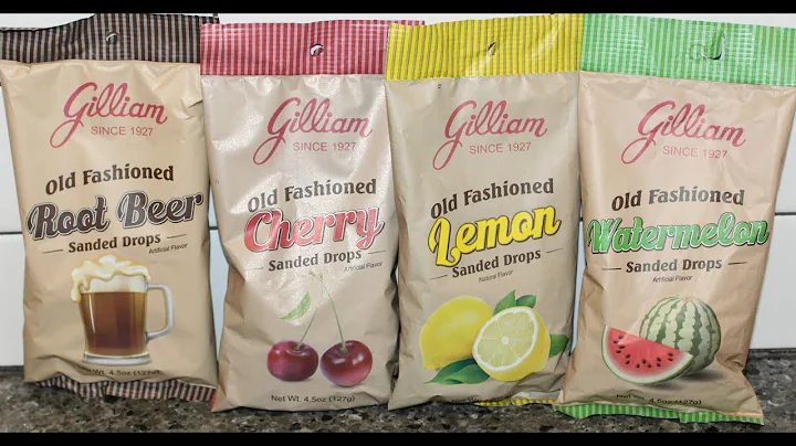 Gilliam Old Fashioned Hard Candy: Root Beer, Cherr...