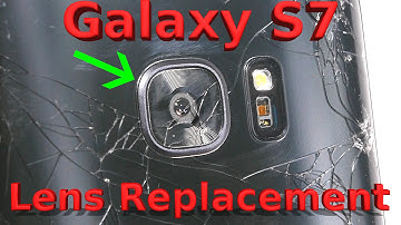 Galaxy S7 Camera Lens Replacement - S7 Edge Cracked Glass Fix