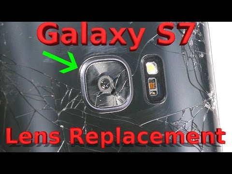 Galaxy S7 Camera Lens Replacement - S7 Edge Cracked Glass Fix