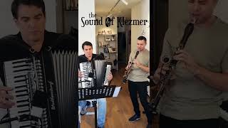 Klezmer Bulgar 🎶🕺🏻 #klezmer #clarinet #accordion #livesession