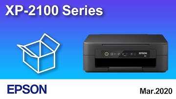 Unpacking and Setting Up a Printer (Epson XP-2100) NPD6463