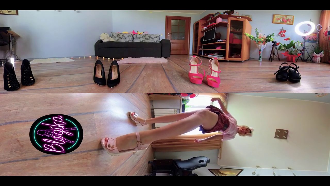 VR 360 Shoe Try On Haul My Spring Shoe Collection HD 2