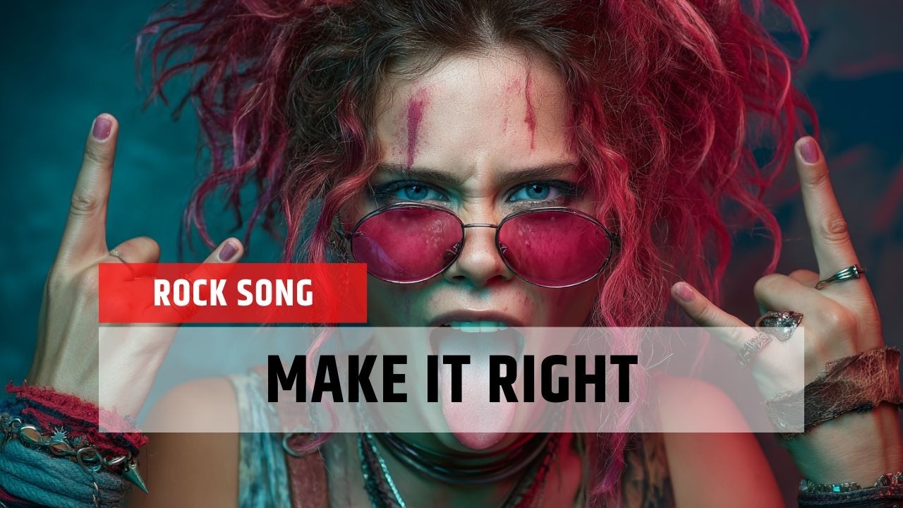 Make It Right 🌩️🖤 ROCK SONG