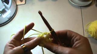 LTC #5 hdc half double crochet stitch