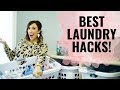 Laundry hacks that ACTUALLY work! | Tips, tricks, & how to get your whites WHITE