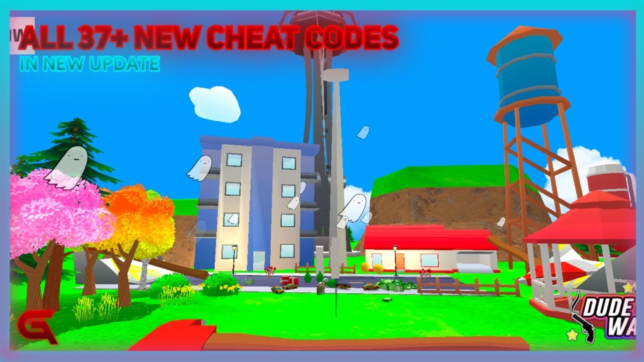 All 37+ NEW CHEAT CODES in Dude Theft Wars NEW UPDATE Dude Theft Wars