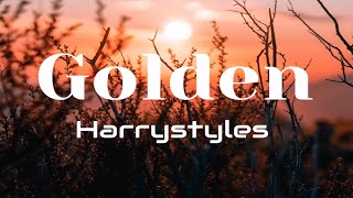 Harry Styles - Golden Lyrics Video