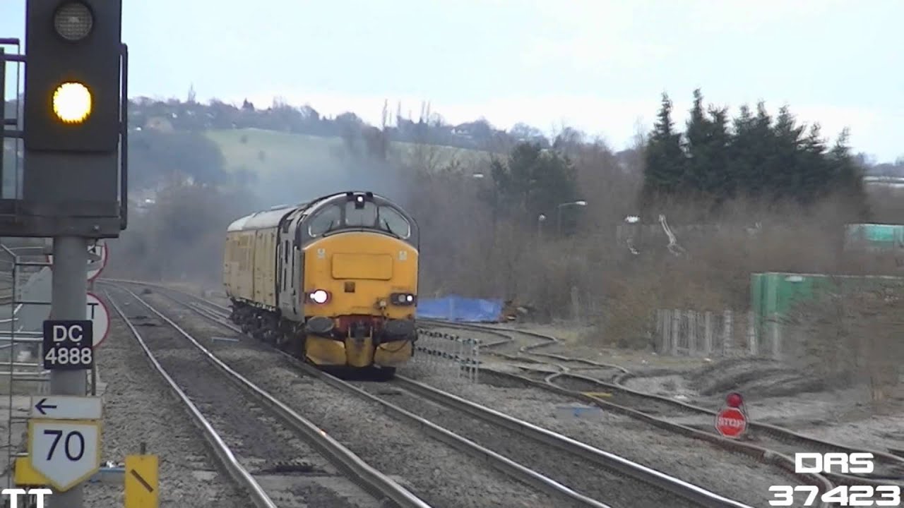 DRS 37423 TEST TRAIN Chesterfield HD 1080p