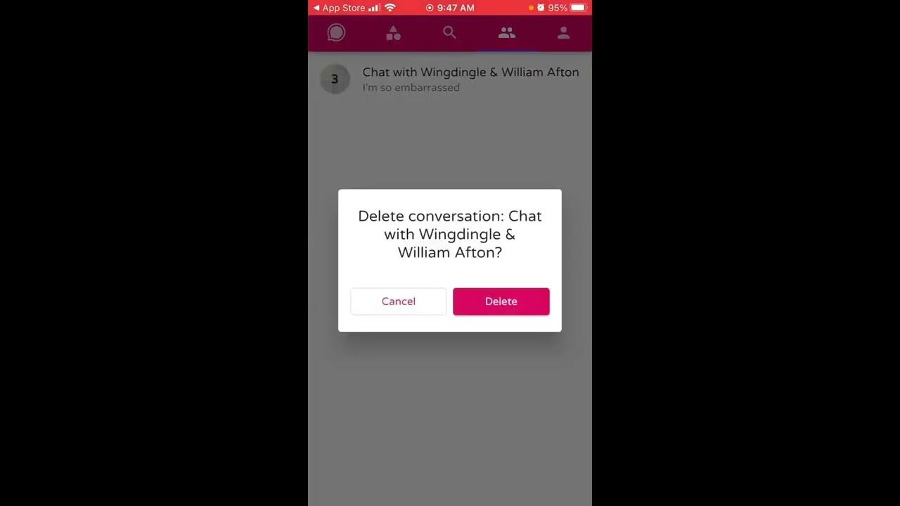 how-to-delete-chat-in-chai-app-youtube