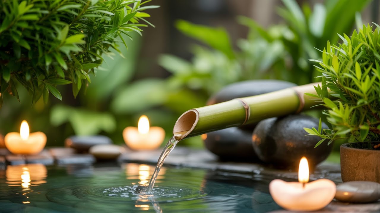 Relaxing Piano Music 🌿 Sleep Music, Water Sounds, Relaxing Music, Spa Music