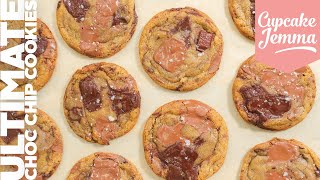 The ULTIMATE Chewy Chocolate Chip Cookies | Cupcake Jemma