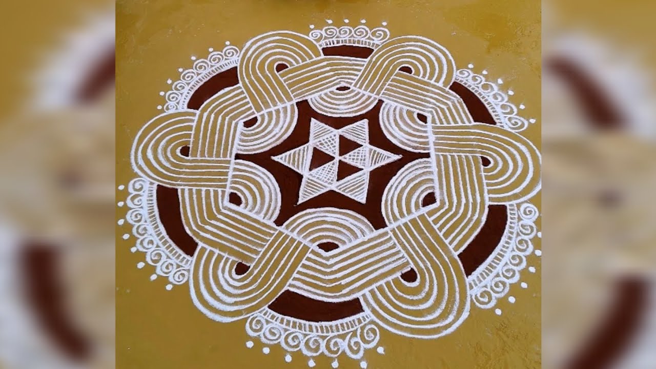 7*4 beautiful padi kolam full video🪷 Margazhi padikolam🪷 Traditional padi kolam🪷 #rangoli #Margazhi 
