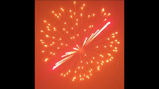 5 SH0501 Red wave Ring with Yellow peonySaturn 16/1 2023