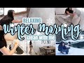 NEW 2024 RELAXING WINTER MORNING CLEAN WITH ME | HOMEMAKING + CLEANING MOTIVATION | SUPER SATISFYING