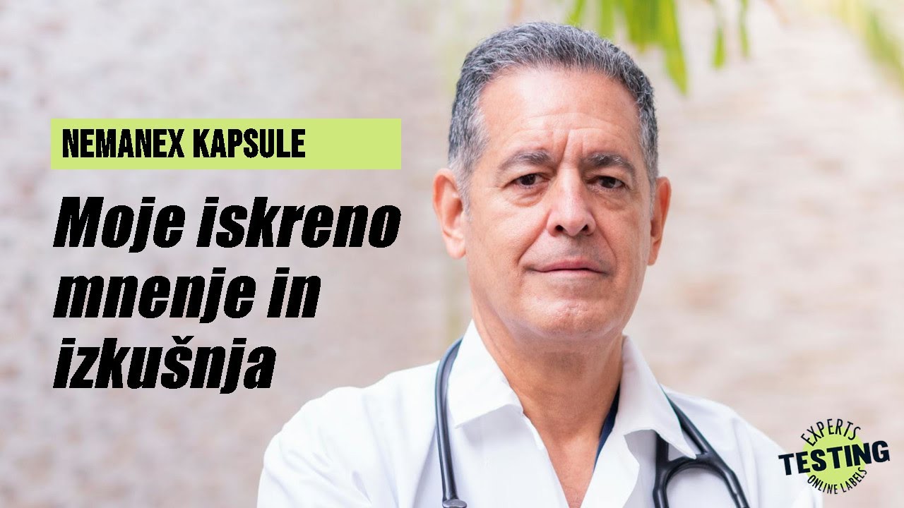 Nemanex kapljice - Moje iskreno mnenje in izkušnja | Deluje ali ne?