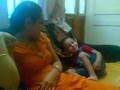 Daksh with mamma