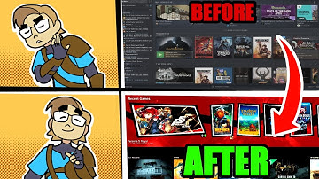 Making Steam on Windows look BEAUTIFUL with CSS Loader