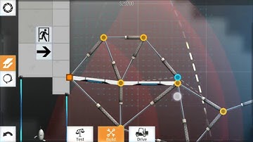 Bridge Constructor Portal Level 18 Walkthrough