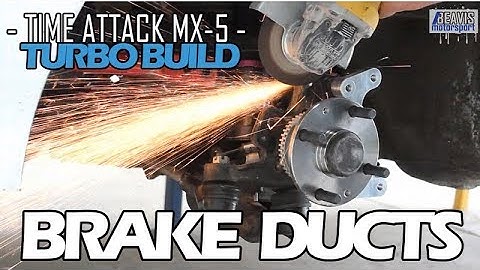 Prototyping Brake Ducts - Episode 31 - Time Attack MX-5 Miata TURBO Build