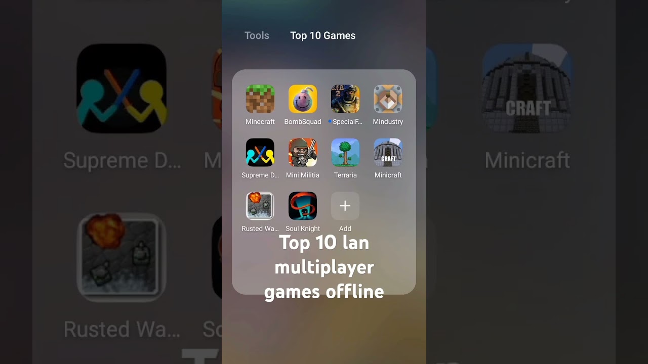 Top 10 lan multiplayer games offline