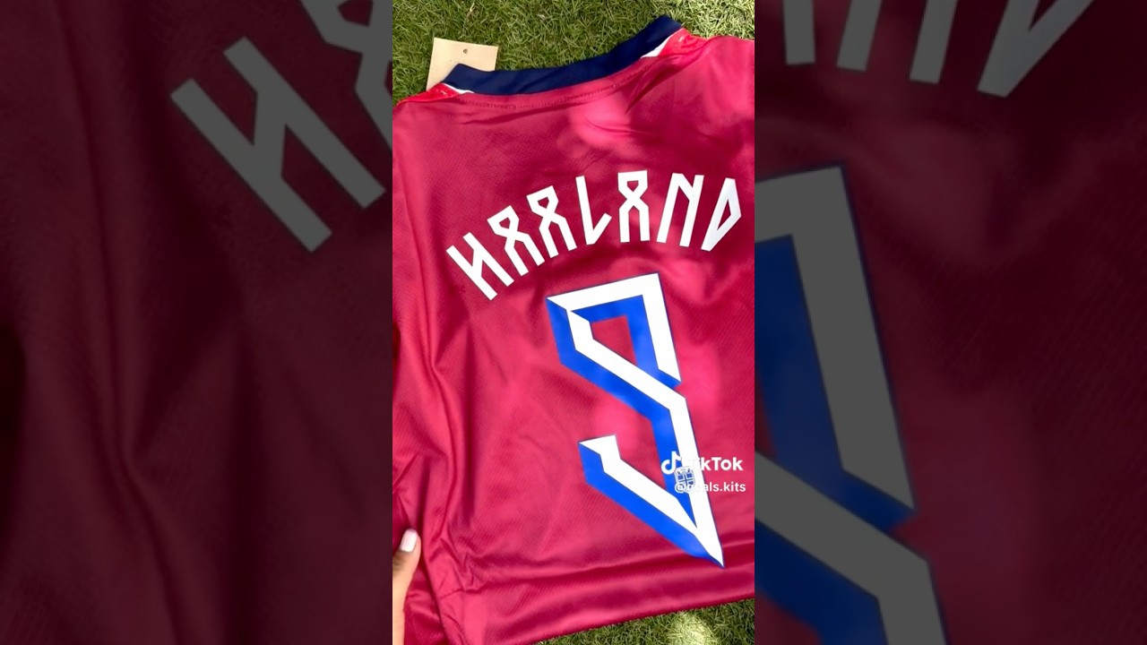 HAALAND NORWAY HOME JERSEY