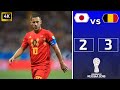 ملخص بلجيكا 3 2 اليابان كأس العالم 2018 جنون المعلق