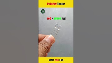 5 रुपया में DIY Polarity Tester 😍 #shortsfeed #shorts #12voltbattery #project