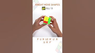 Learn OLL 13 & 14 Knight Move Shape in 60 sec | Cubelelo