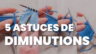 Diminution tricot : découvre les astuces tricot pour diminuer les mailles !