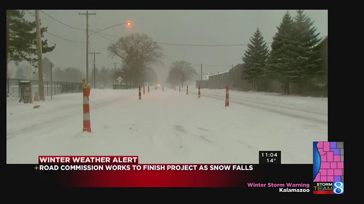 Stalled construction project prevents plowing