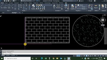 How to change hatch origin in AutoCAD.  How to create associated hatch boundary