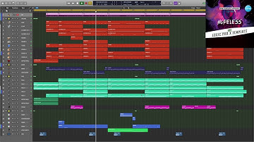 R&B Logic Pro X Template Hopeless  #logicprox #logicpro #DAW #musicproduction #apple