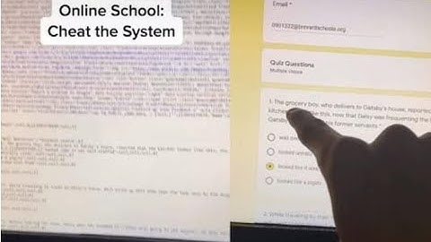 TikTok User Shows How to Cheat in Online Exams, Netizens have Something Else to Say