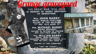 #graves #cemeteries #death              Grange graveyard and the Barry brothers