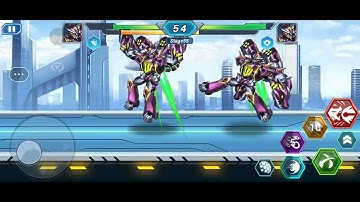 Blue Robot Multiple Transformers Dino Car Jet Robot Action - Android Gameplay
