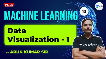 Data Visualization for Machine Learning -1 | Lec 13 | Machine Learning | GATE Computer Science Exam